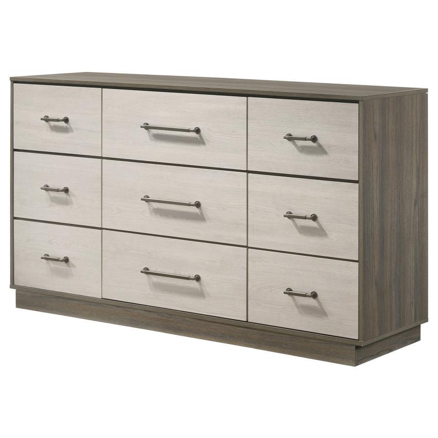 Fenwick - 9 - Drawer Dresser Dressers by Coaster Fine Furniture - Walls Furniture & Mattress