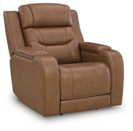 Knightington - Power Recliner With Audio Seating Reclining Chairs by Signature Design by Ashley® - Walls Furniture & Mattress