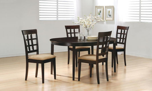 Gabriel - Extension Leaf Dining Table Set 5 Piece Dining Room Sets by Coaster Fine Furniture - Walls Furniture & Mattress