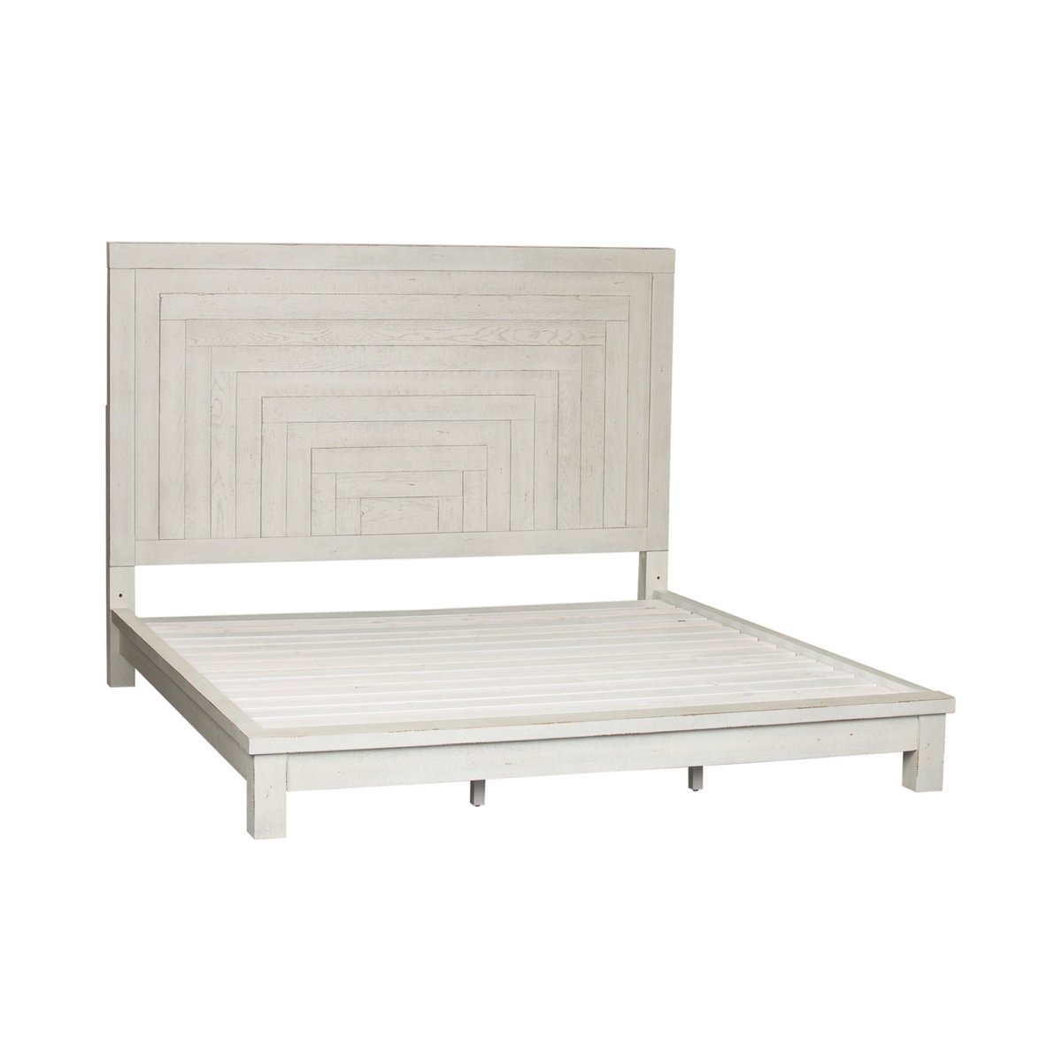 Modern Farmhouse - Platform Bed Platform Beds by Liberty Furniture - Walls Furniture & Mattress