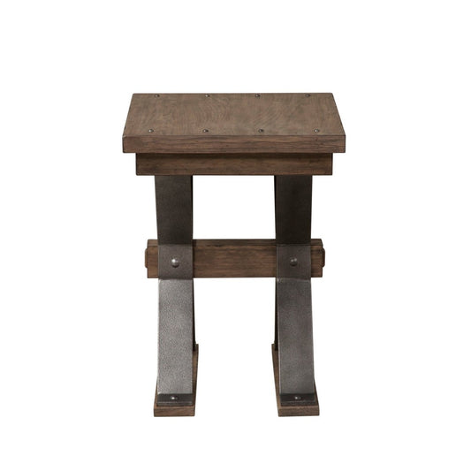 Sonoma Road - Chair Side Table - Light Brown Chair Side Tables by Liberty Furniture - Walls Furniture & Mattress