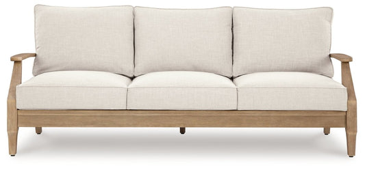 Carter Hall - Sofa With Cushion - Beige Sofas by Signature Design by Ashley® - Walls Furniture & Mattress