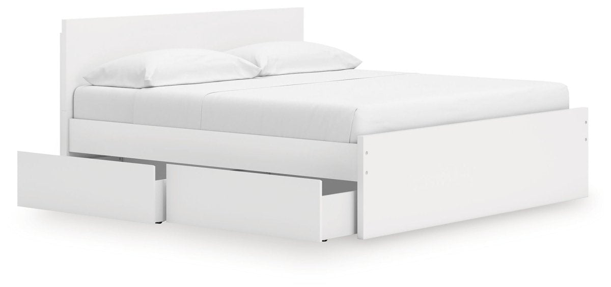 Onita - Panel Platform Bed Storage Beds by Signature Design by Ashley® - Walls Furniture & Mattress