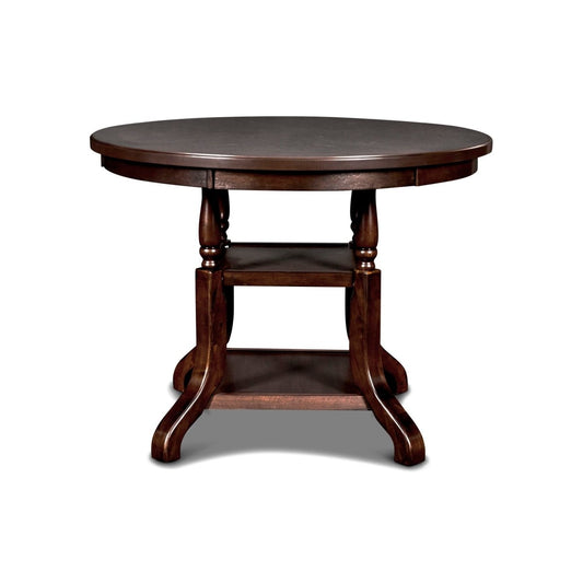 Bixby - Counter Dining Table - Espresso Counter Tables by New Classic - Walls Furniture & Mattress