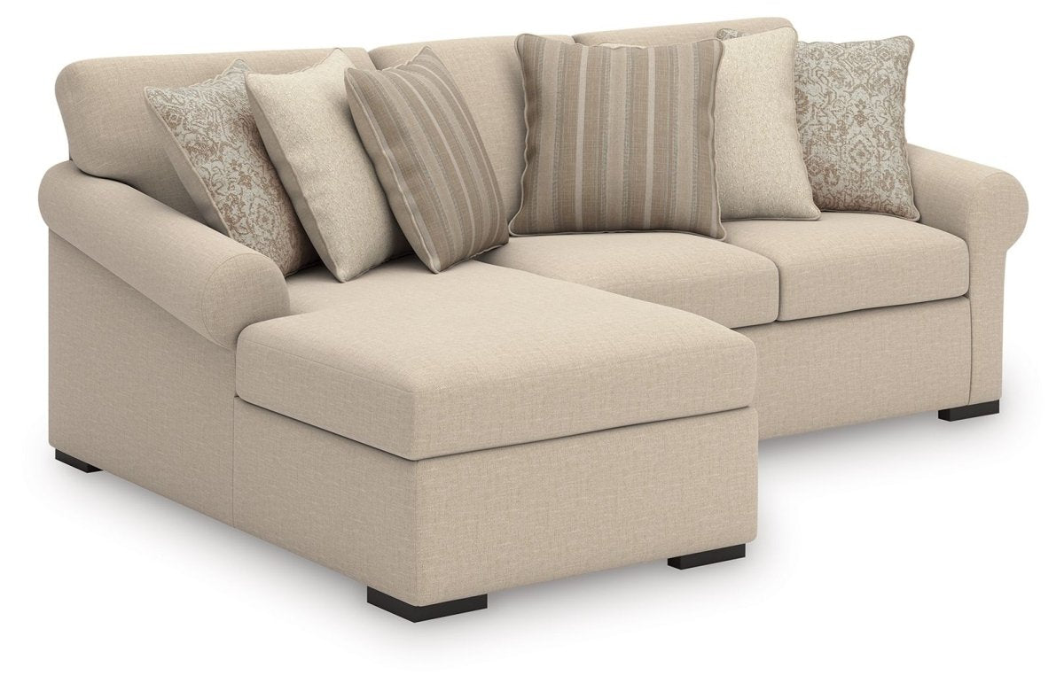 LadyMae - Sectional Stationary Sectionals by Benchcraft® - Walls Furniture & Mattress