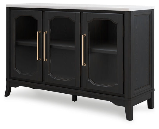 Welltern - Dining Room Server - White / Black