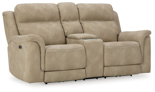 Next - Gen Durapella - Reclining Power Loveseat With Console Reclining Loveseats by Signature Design by Ashley® - Walls Furniture & Mattress