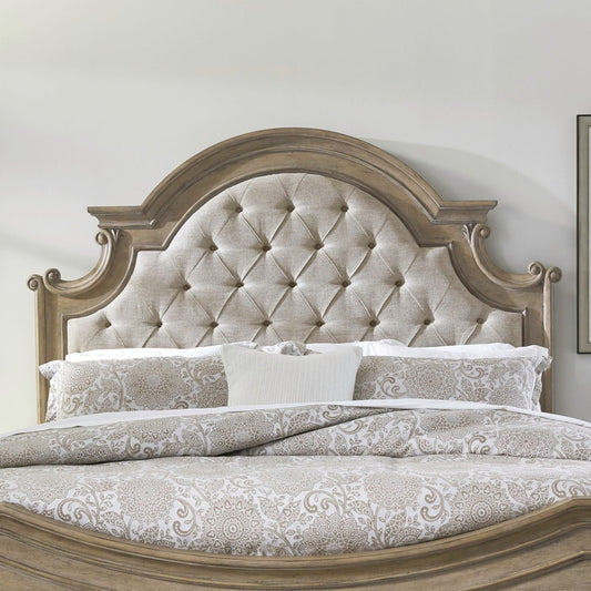 Magnolia Manor - Uph Panel Headboard Upholstered Headboards by Liberty Furniture - Walls Furniture & Mattress
