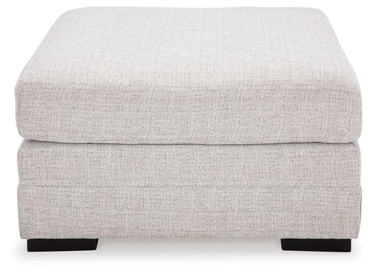 Koralynn - Oversized Accent Ottoman - Stone Accent Ottomans by Benchcraft® - Walls Furniture & Mattress