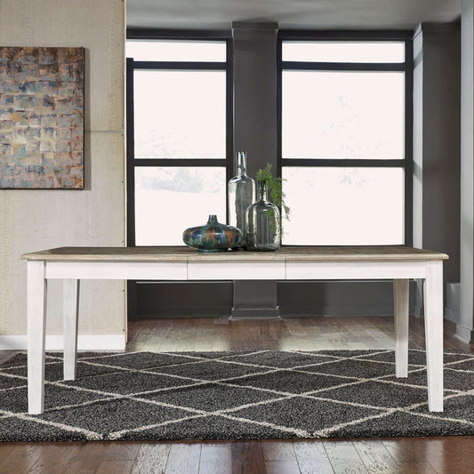 Summerville - Rectangular Leg Table - White Dining Tables by Liberty Furniture - Walls Furniture & Mattress
