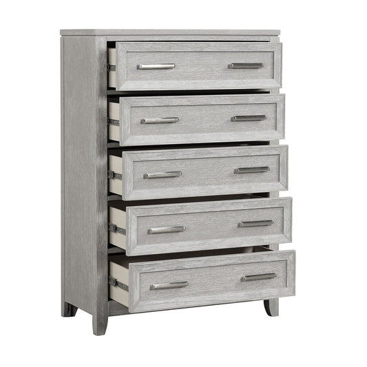 Fiona - Chest - Mist Gray Accent Chests by New Classic - Walls Furniture & Mattress