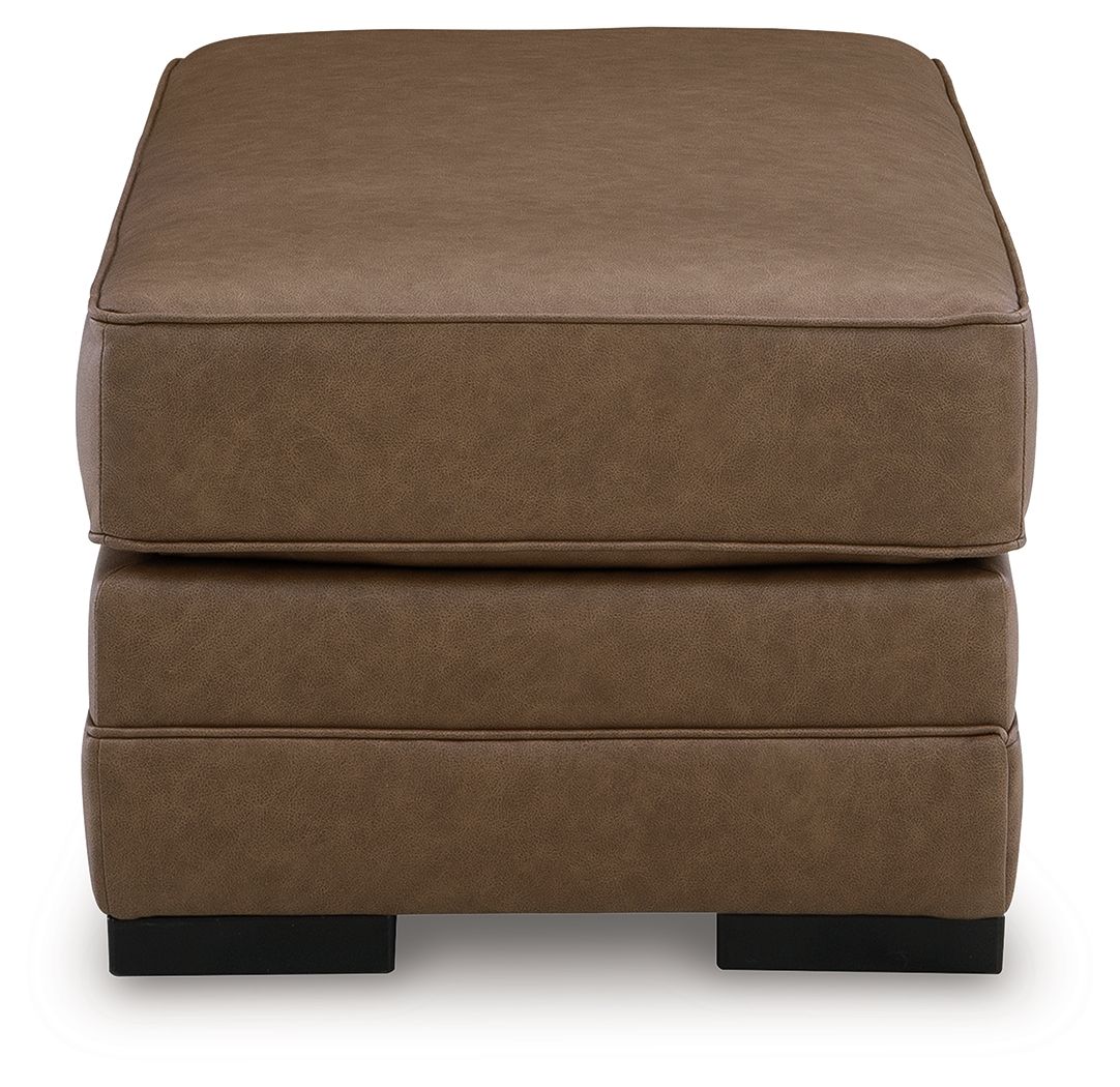 VillaCourt - Caramel - Ottoman Upholstered Ottomans by Benchcraft® - Walls Furniture & Mattress