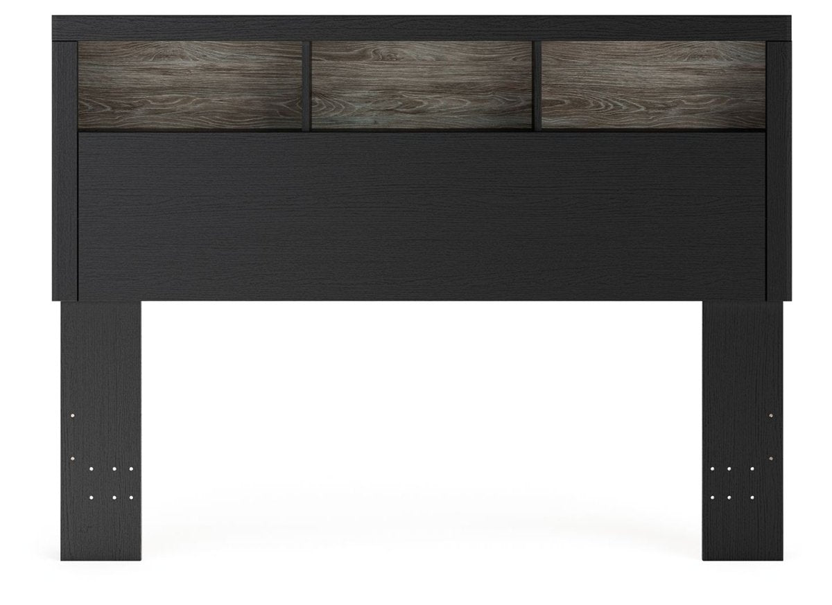 Broachmyn - Lighted Bookcase Headboard Bookcase Headboards by Signature Design by Ashley® - Walls Furniture & Mattress
