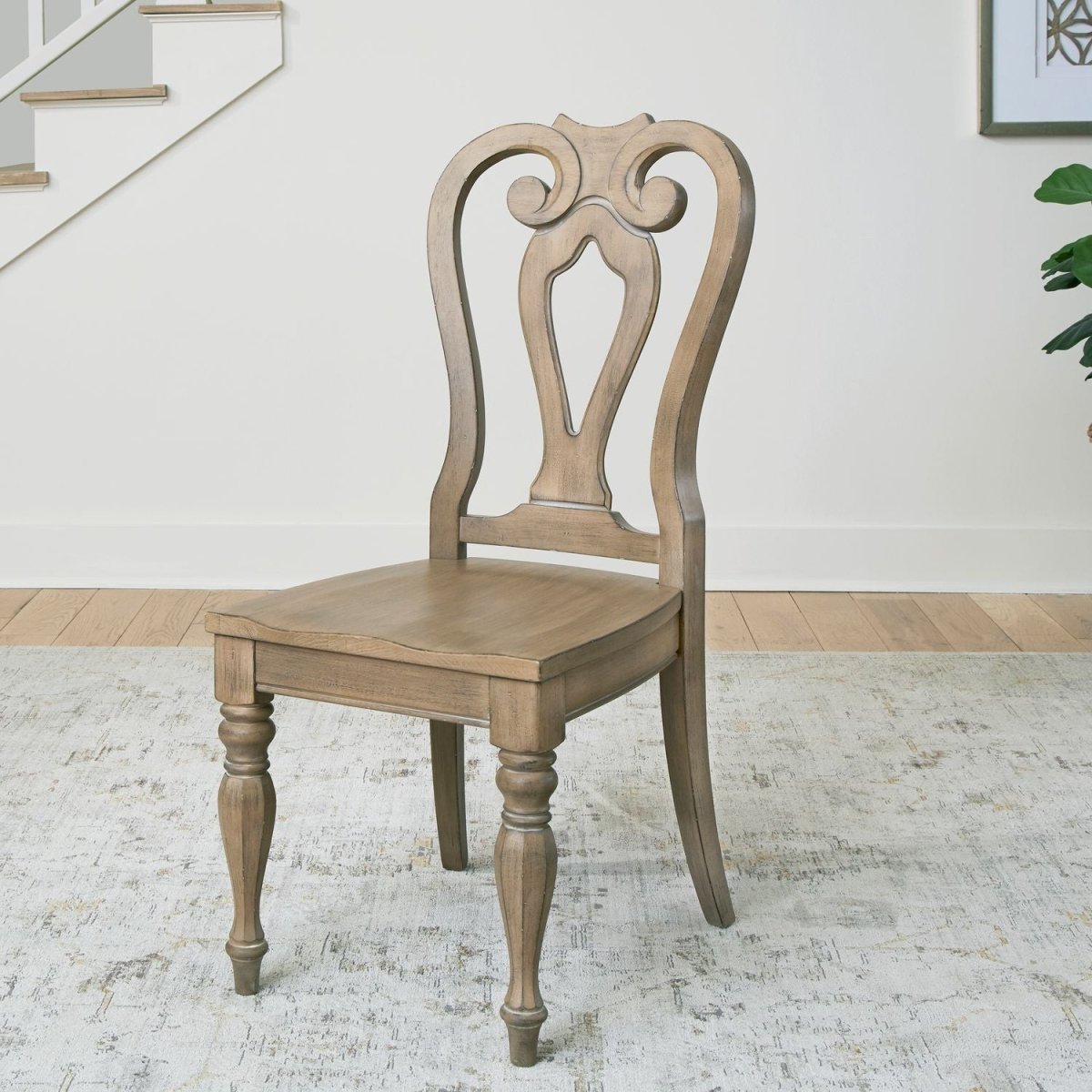 Magnolia Manor - Splat Back Side Chair Side Chairs by Liberty Furniture - Walls Furniture & Mattress