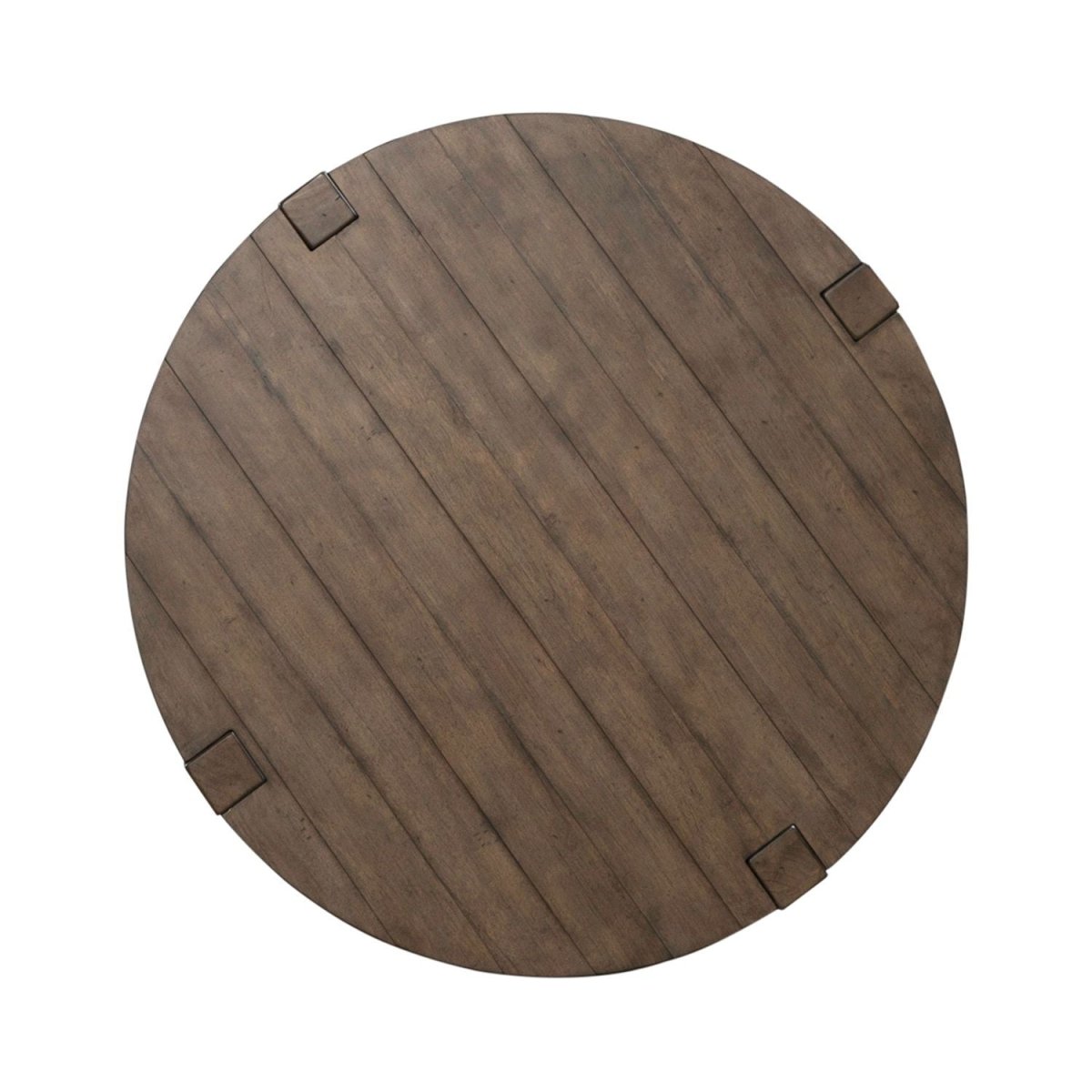 Broadmore - Round Cocktail Table - Brown Cocktail Tables by Liberty Furniture - Walls Furniture & Mattress