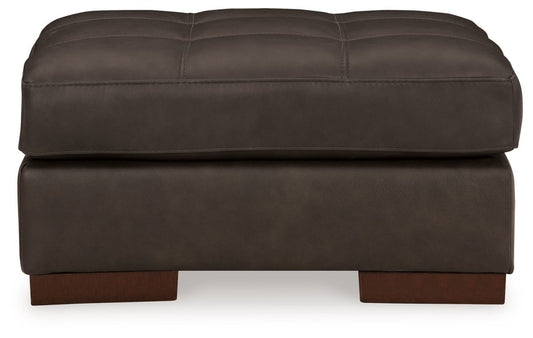 Luigi - Ottoman - Thunder Upholstered Ottomans by Signature Design by Ashley® - Walls Furniture & Mattress