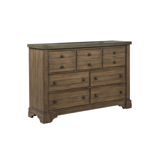 Augusta - Dresser Dresser & Mirror by New Classic - Walls Furniture & Mattress