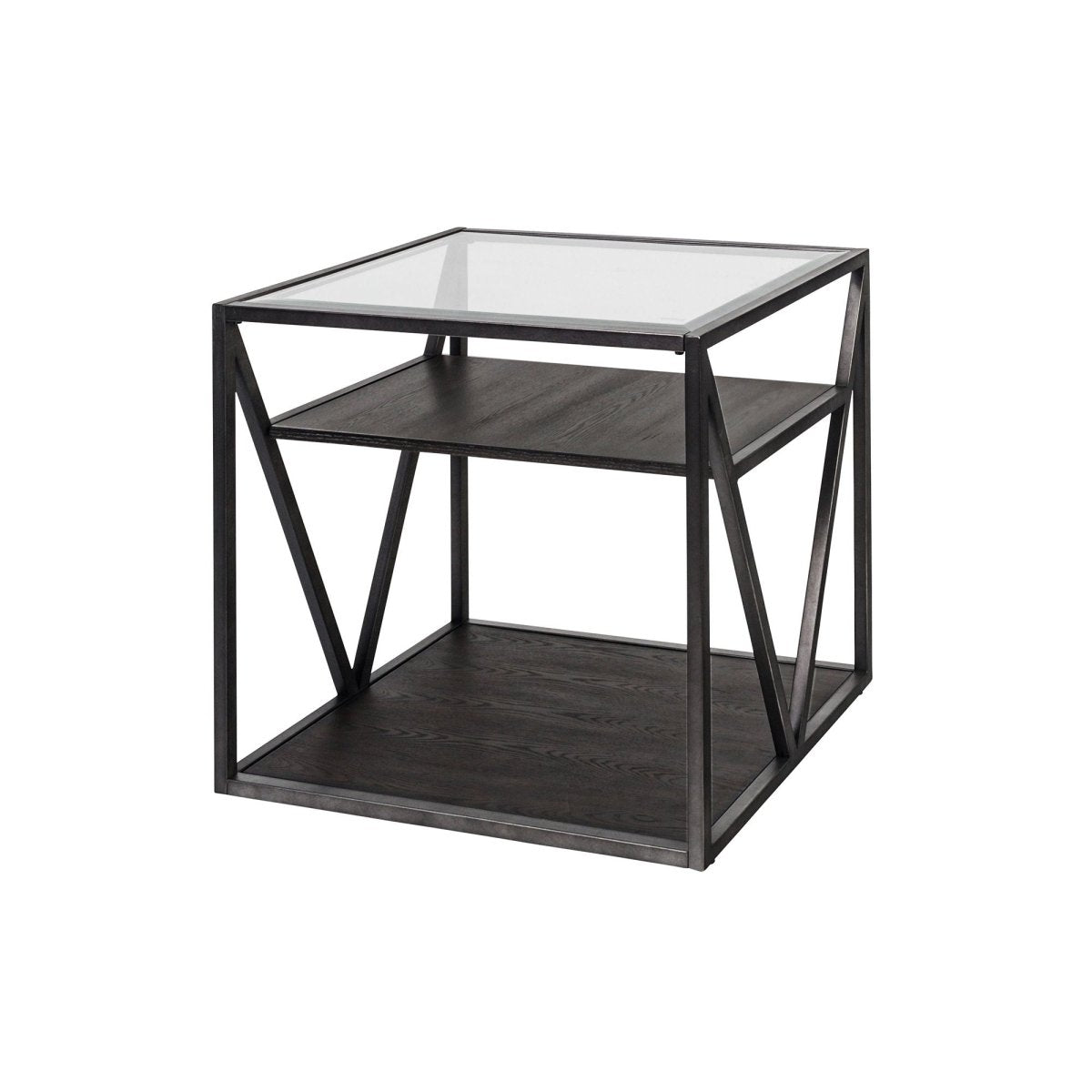 Arista - End Table - Dark Gray End Tables by Liberty Furniture - Walls Furniture & Mattress