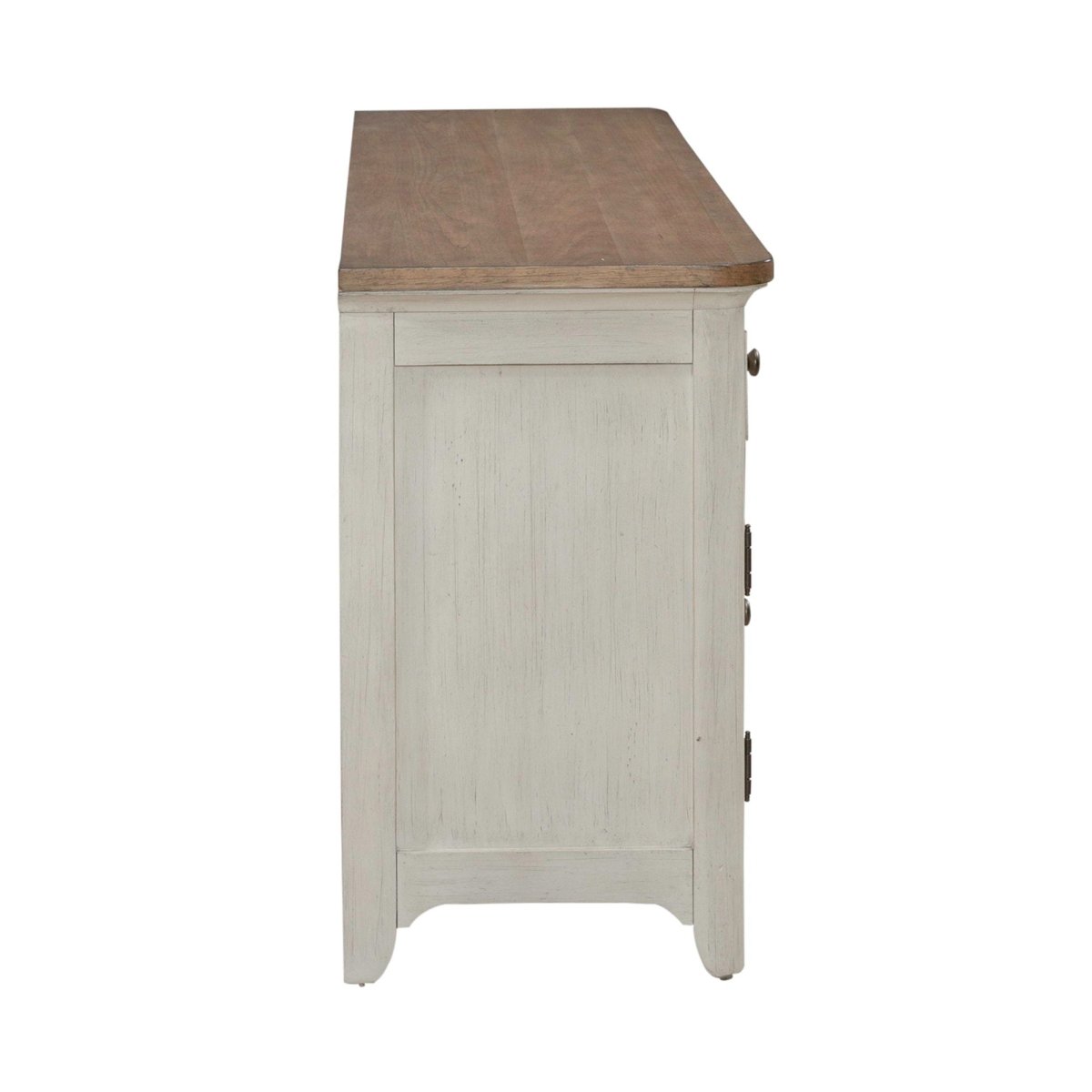 79" Fireplace TV Console - Medium Brown Fireplace TV Stands by Liberty Furniture - Walls Furniture & Mattress