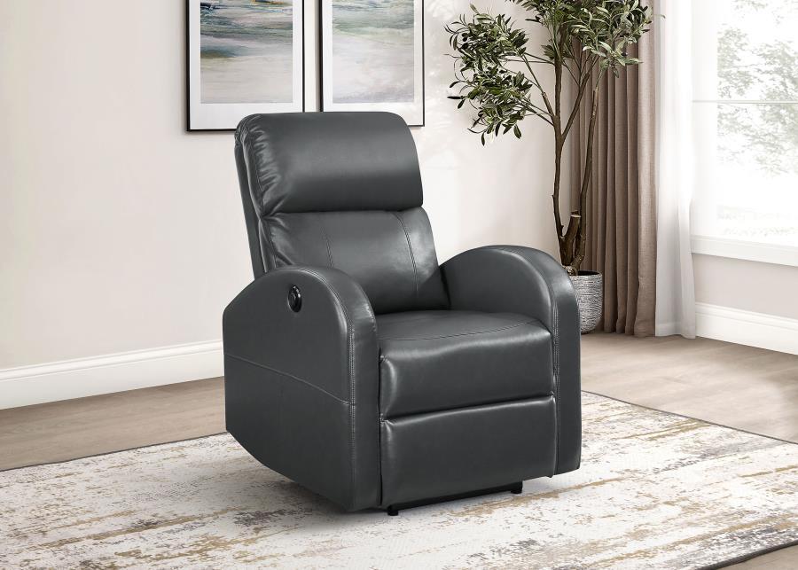 Grant - Upholstered Power Recliner Chair Reclining Chairs by Coaster Fine Furniture - Walls Furniture & Mattress