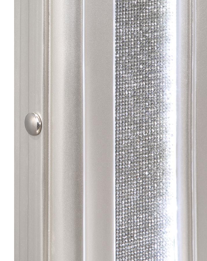 Evangeline - Dresser Mirror - Silver Oak Mirrors by CoasterElevations - Walls Furniture & Mattress