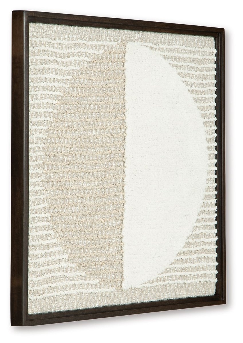 Bachard - Wall Decor - Tan / White Wall Decor by Signature Design by Ashley® - Walls Furniture & Mattress