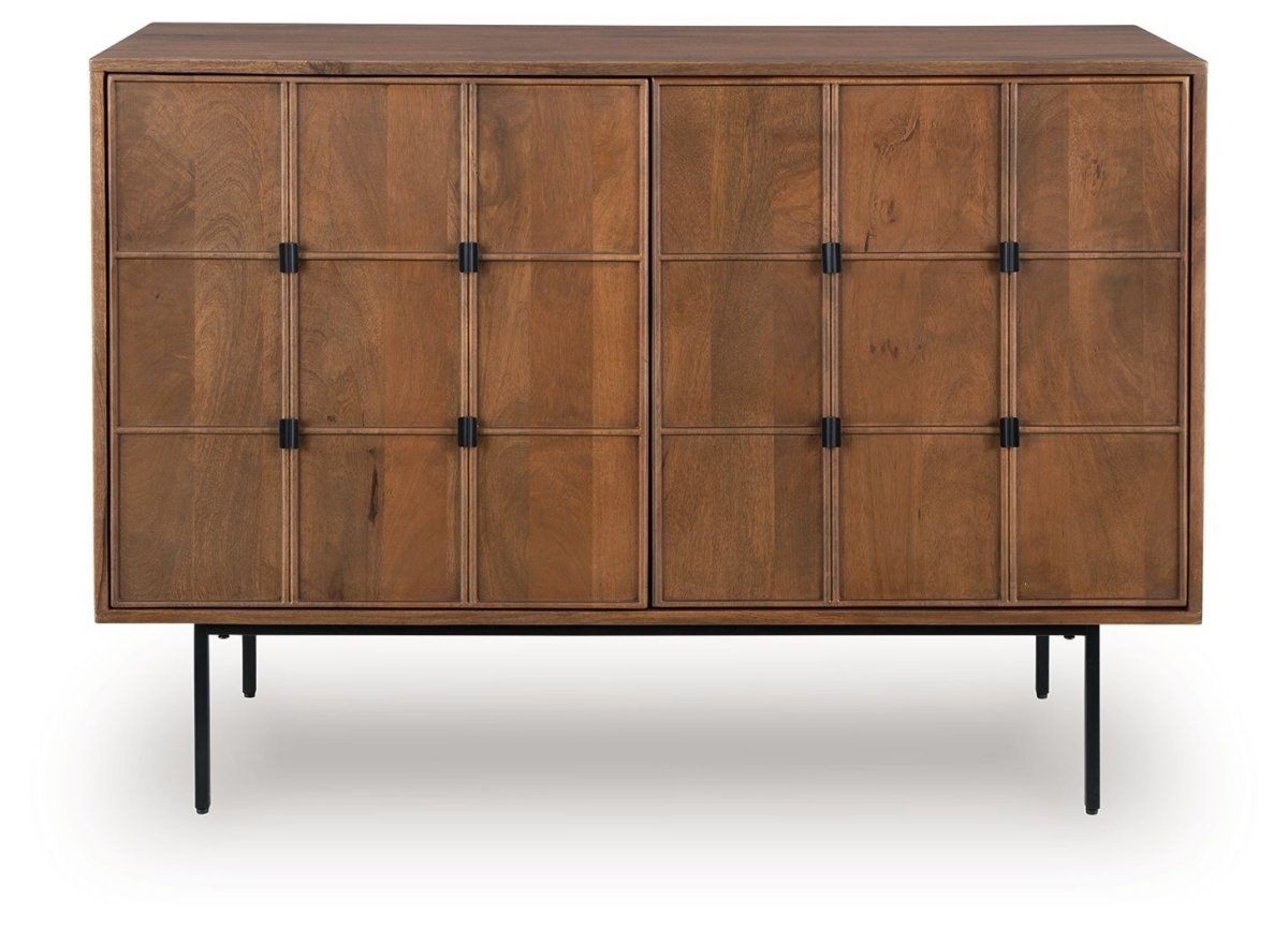 Juddins - Brown - Accent Cabinet Accent Cabinets by Signature Design by Ashley® - Walls Furniture & Mattress