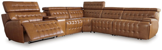 Temmpton - Power Reclining Sectional Reclining Sectionals by Signature Design by Ashley® - Walls Furniture & Mattress