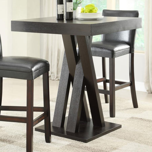 Freda - Square Height Dining Table Bar Tables by CoasterEveryday - Walls Furniture & Mattress