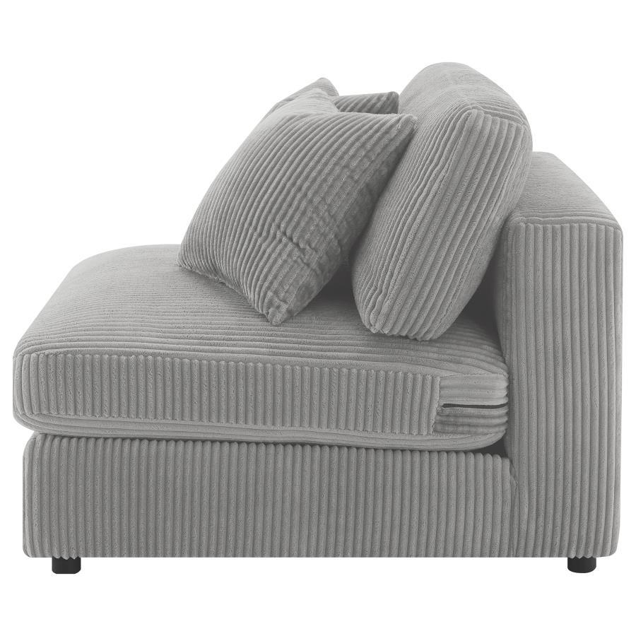 Blaine - Upholstered Armless Chair Armless Chairs by Coaster Fine Furniture - Walls Furniture & Mattress