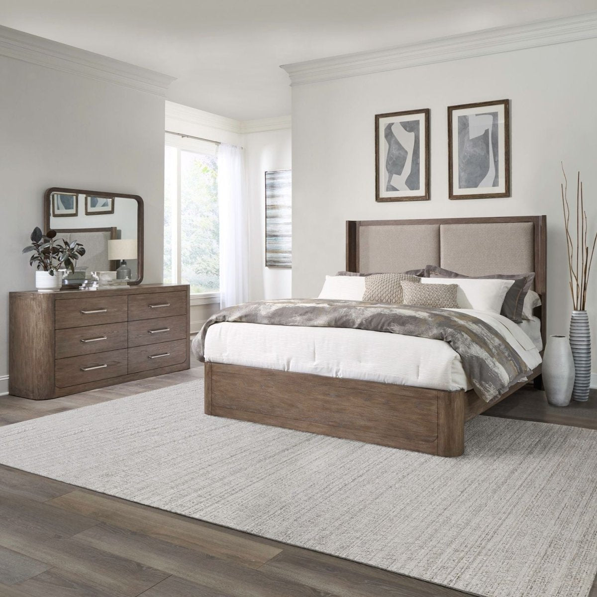South Bend - Shelter Bed Set 3 Piece Bedroom Sets by Liberty Furniture - Walls Furniture & Mattress