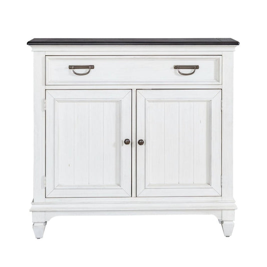 Allyson Park - Accent Hall Console - White Console Tables by Liberty Furniture - Walls Furniture & Mattress