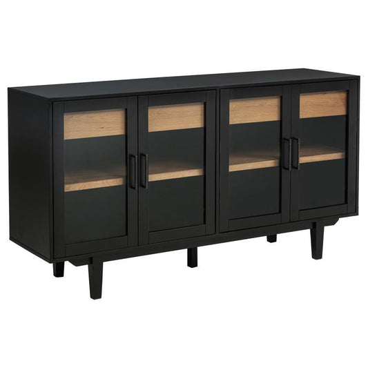 Middleton - 4 - Door Sideboard Server With Dual Drawers Servers by Coaster Fine Furniture - Walls Furniture & Mattress