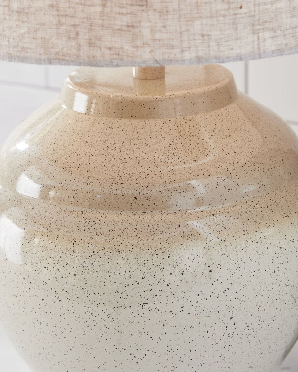 Waldish - Cream / Beige - Metal Table Lamp Table Lamps by Signature Design by Ashley® - Walls Furniture & Mattress