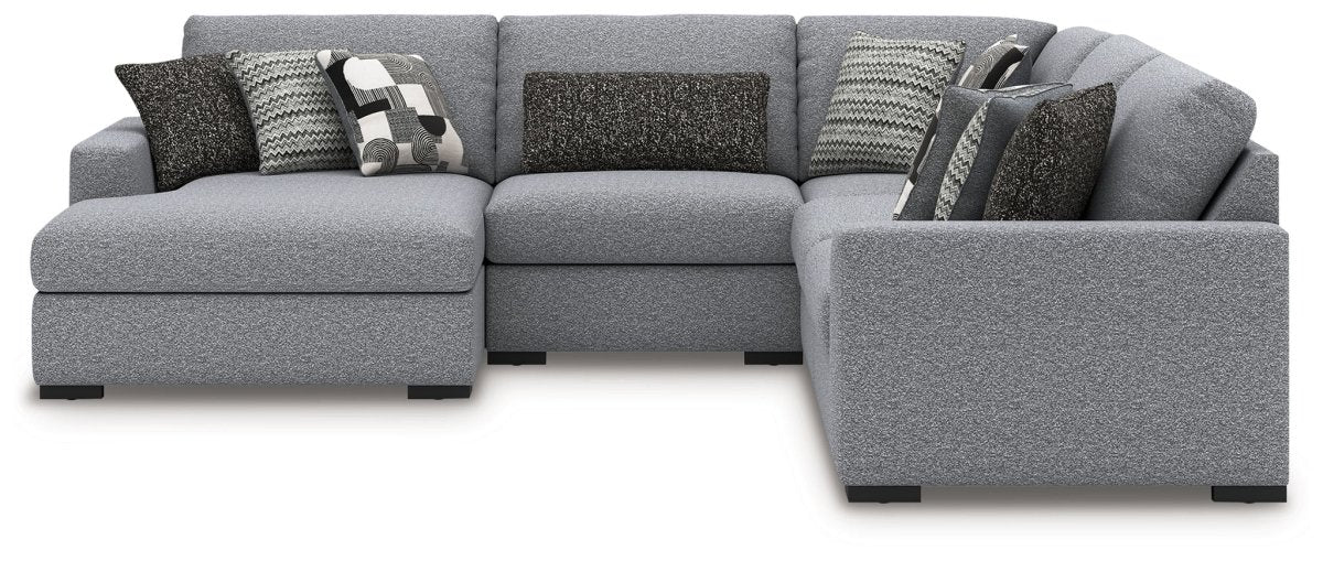 Bealton - Sectional Stationary Sectionals by Benchcraft® - Walls Furniture & Mattress