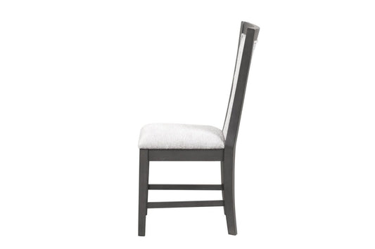 Flair - Dining Chair (Set of 2) - Gray Chair Sets by New Classic - Walls Furniture & Mattress
