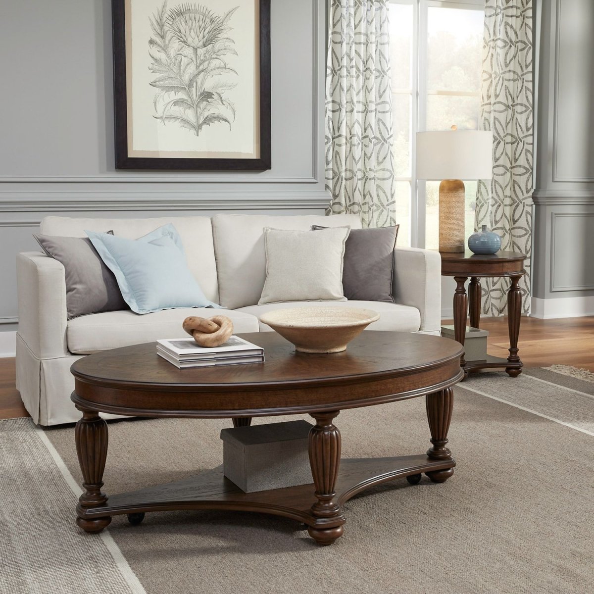 Allington - 3 Piece Set - Brown Table Sets by Liberty Furniture - Walls Furniture & Mattress