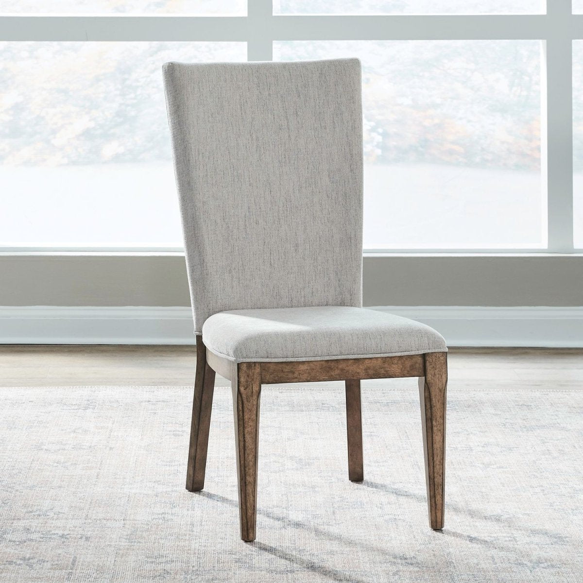 Carolina Park - Upholstered Side Chair (RTA) - Brown Side Chairs by Liberty Furniture - Walls Furniture & Mattress