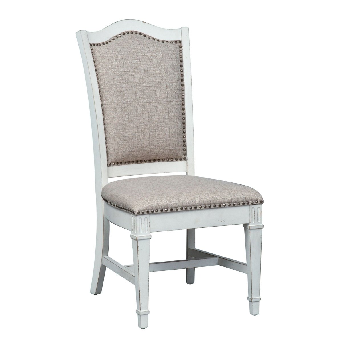 Abbey Park - Upholstered Side Chair - White Side Chairs by Liberty Furniture - Walls Furniture & Mattress