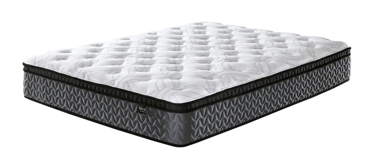 12 Inch Pocketed Hybrid - Mattress Hybrid Mattresses by Sierra Sleep® by Ashley - Walls Furniture & Mattress