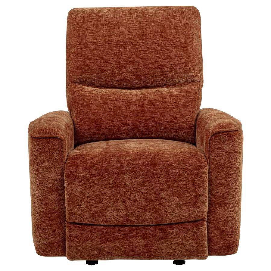 Navarro - Chenille Upholstered Glider Recliner Glider Chairs by Coaster Fine Furniture - Walls Furniture & Mattress