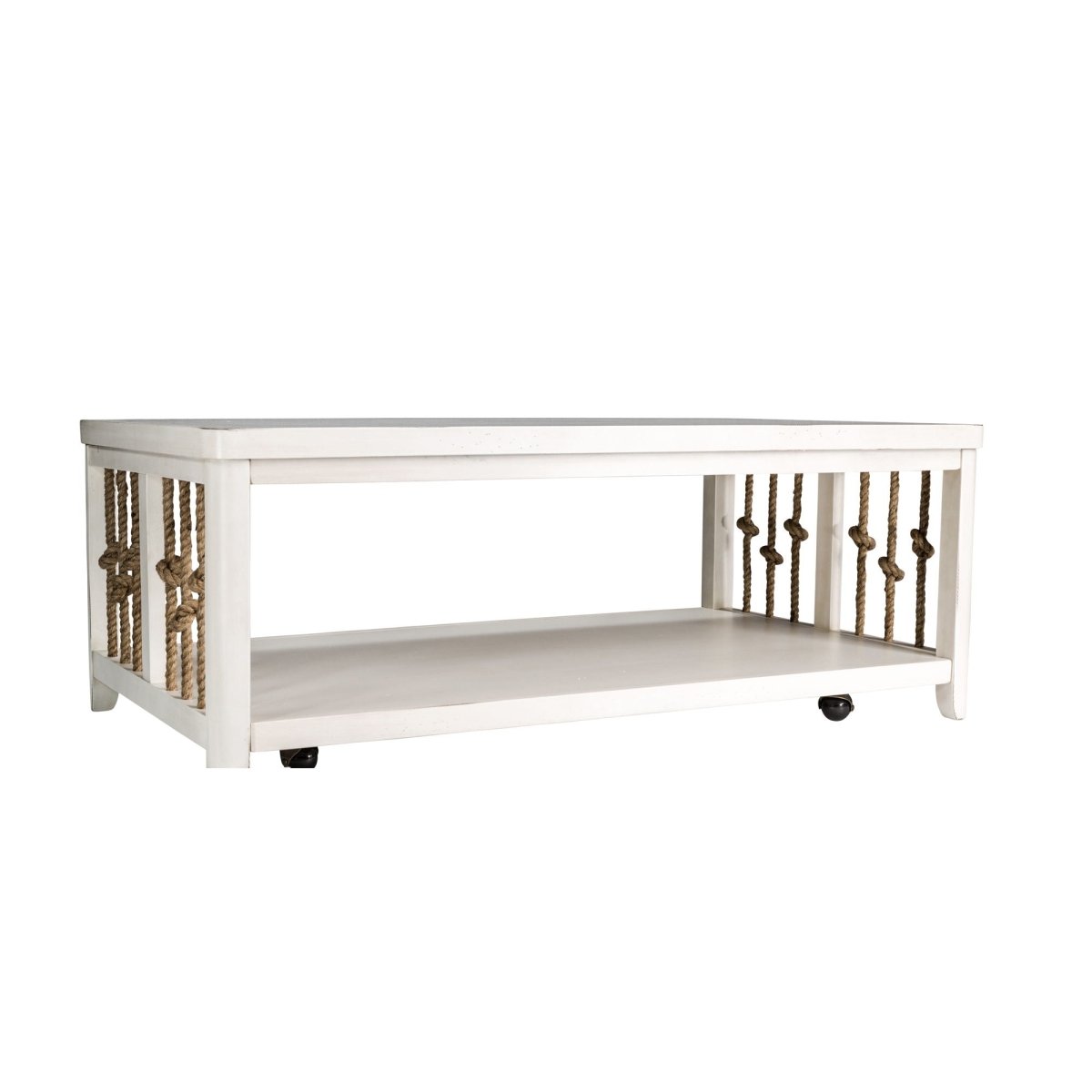 Dockside - Cocktail Table - White Cocktail Tables by Liberty Furniture - Walls Furniture & Mattress