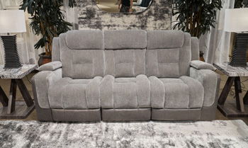 Mixed Motion - Power Reclining Sofa With Adjustable Headrest Reclining Sofas by Signature Design by Ashley® - Walls Furniture & Mattress