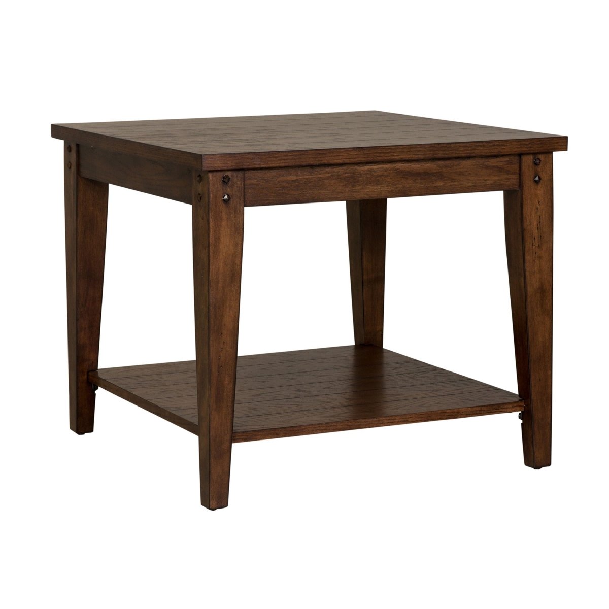 Lake House - Square Lamp Table Accent Tables by Liberty Furniture - Walls Furniture & Mattress