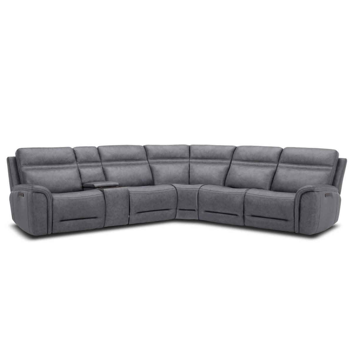 Cooper - 6 Piece Sectional Reclining Sectionals by Liberty Furniture - Walls Furniture & Mattress