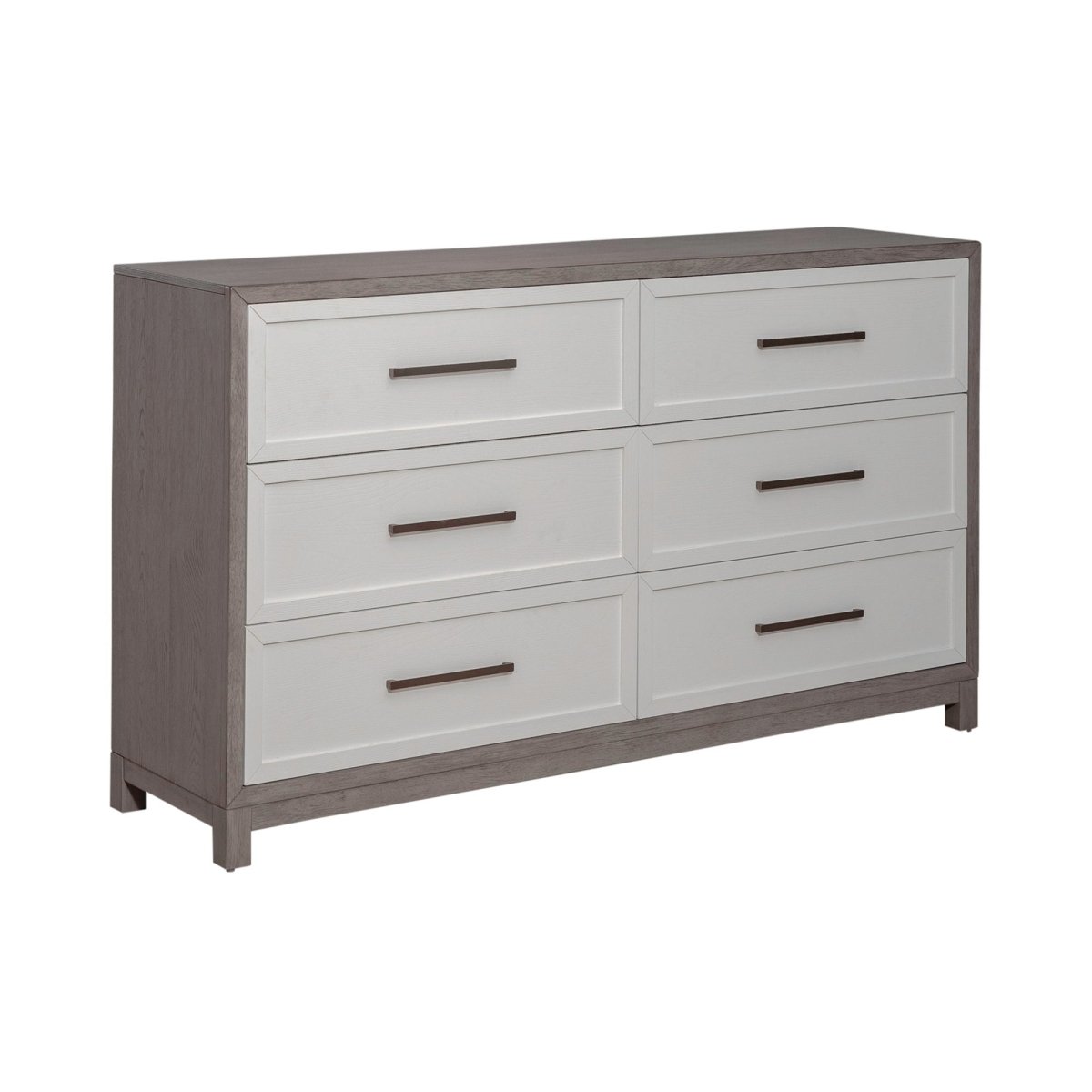 Palmetto Heights - 6 Drawer Dresser - White Dressers by Liberty Furniture - Walls Furniture & Mattress