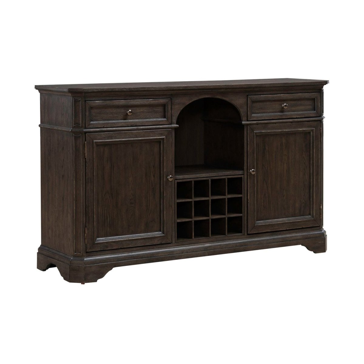 Grant Park - Wine Buffet - Brown Buffets by Liberty Furniture - Walls Furniture & Mattress