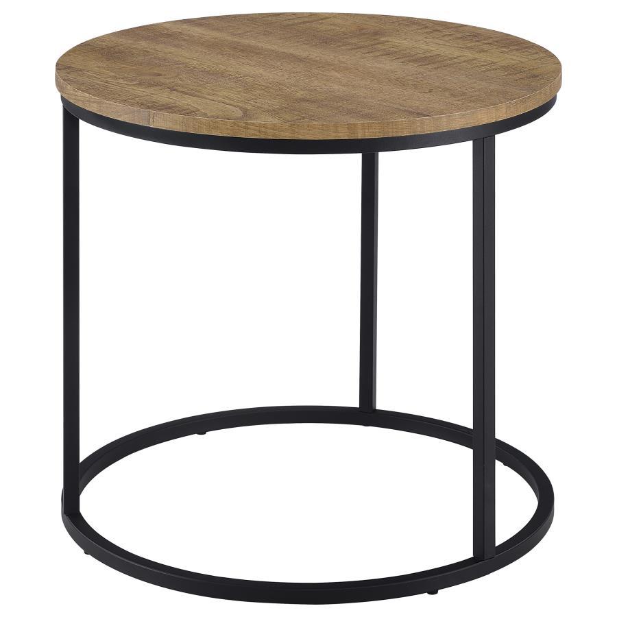 Lainey - Round Occasional Side End Table - Mango End Tables by Coaster Fine Furniture - Walls Furniture & Mattress