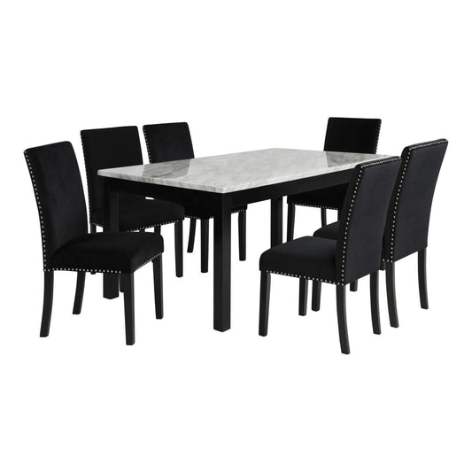 Celeste - Dining Table Set 5 Piece Dining Room Sets by New Classic - Walls Furniture & Mattress