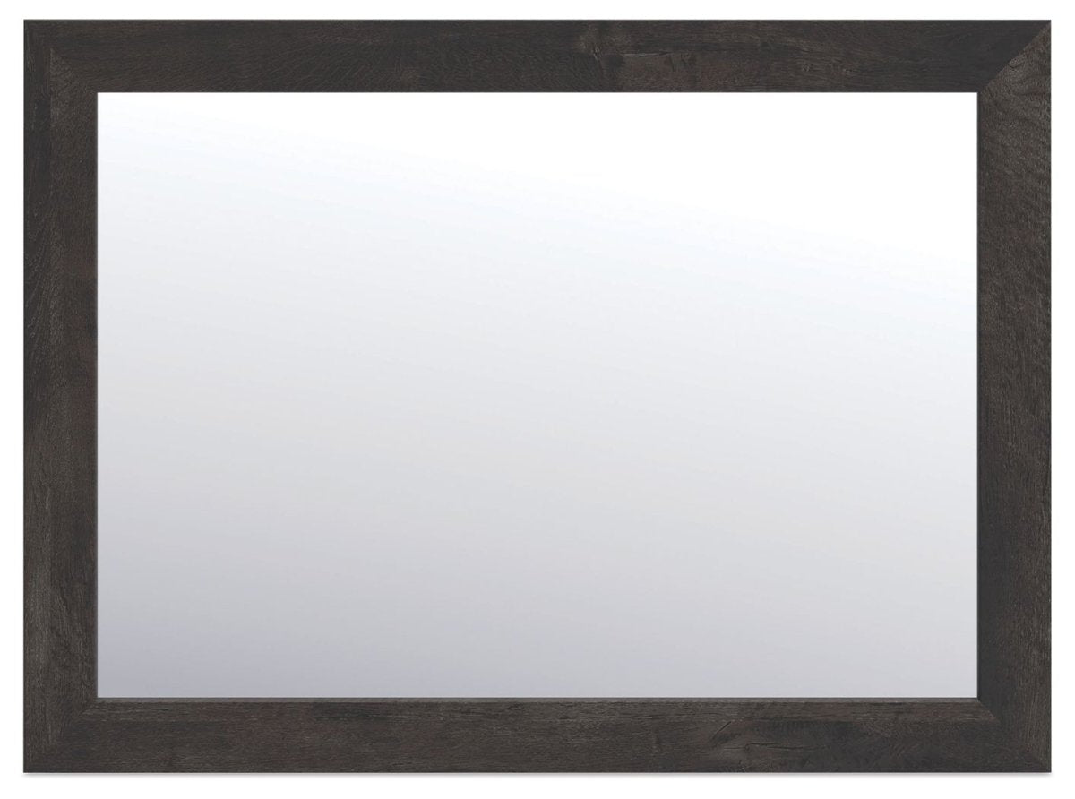 Hollivern - Bedroom Mirror - Dark Gray Mirrors by Signature Design by Ashley® - Walls Furniture & Mattress